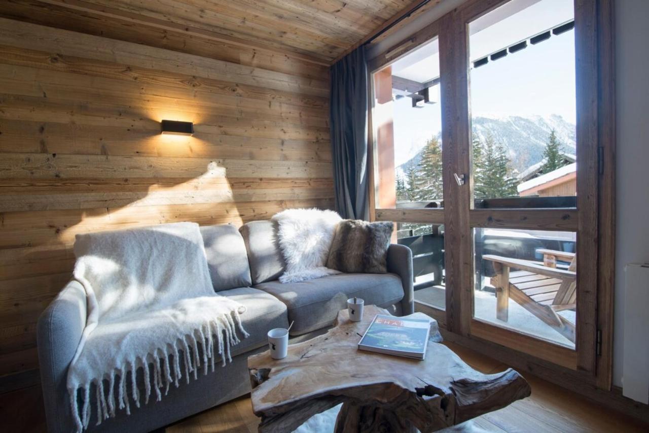 Les Brigues - Appartement Avec Vue Sur La Montagne Et Acces Aux Pistes Courchevel Eksteriør bilde
